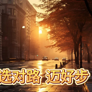 选对路   迈好步