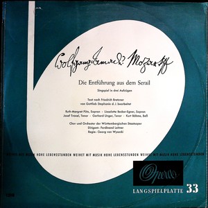 Die Entfuhrung Aus Dem Serail (Part 2) (黑胶版)