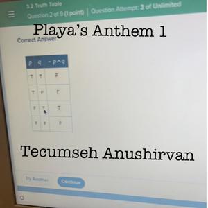 Playa's Anthem 1 (Explicit)