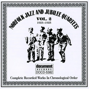 Norfolk Jazz And Jubilee Quartet Vol. 2 (1923-1925)