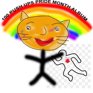 100 push ups pride month album