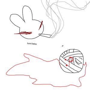 red eyes but i didnt cry