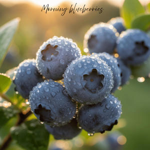 Morning blueberries