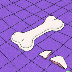 You can break my bones softly