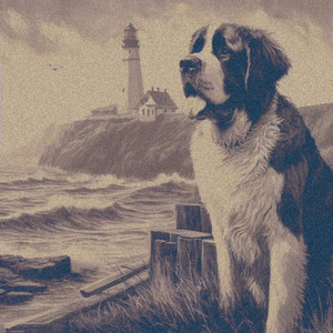 St. Bernard Swimming (Explicit)