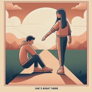 right there