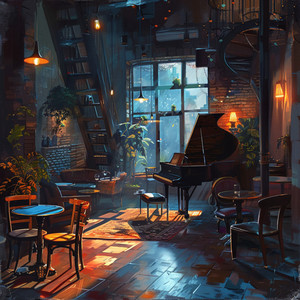 Eco De Blues De Jazz Cafetería