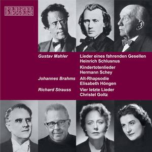 Lieder von Gustav Mahler, Johannes Brahms und Richard Strauss - Lieder eines fahrenden Gesellen, Wenn mein Schatz Hochzeit macht
