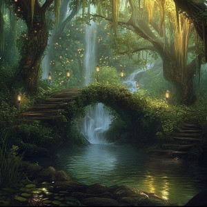 Silent Meadow (with rain)