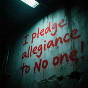 I pledge allegiance to no one! (Explicit)