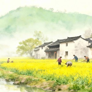 小村是一首田园诗