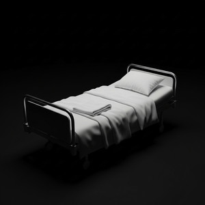 En una Cama de Hospital