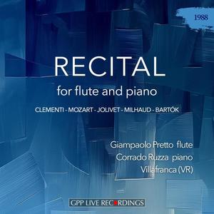 Recital for flute and piano: Pretto, Ruzza (1988)