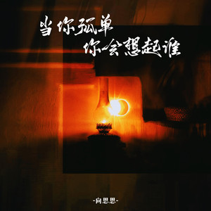 当你孤单你会想起谁-向思思