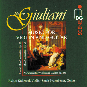Variations for Violin and Guitar in A Minor, Op. 24a