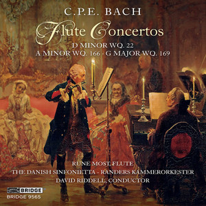 C.P.E. Bach: Flute Concertos, Wq. 22, 166 & 169