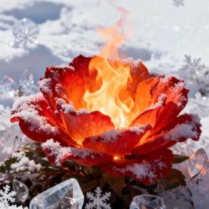 碧海红花 - 天涯-问落花