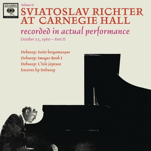 Sviatoslav Richter Plays Debussy - Live at Carnegie Hall (October 25, 1960) (斯维亚托斯拉夫·里赫特戏剧德彪西 - 住在卡内基音乐厅（1960年10月25日）)