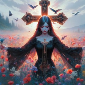 Field of Red Flowers