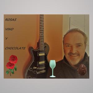 Rosas, vino y chocolate