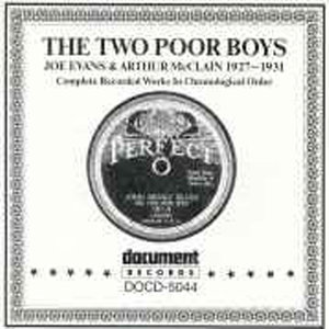 The Two Poor Boys - Joe Evans & Arthur McClain (1927-1931)