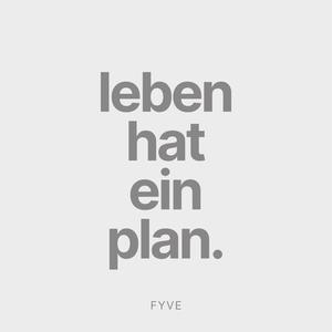 Leben hat ein Plan