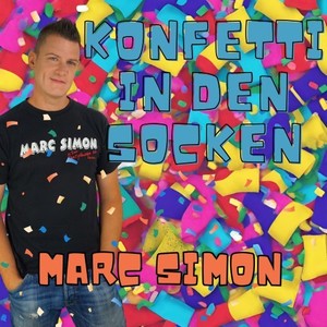 Konfetti in den Socken