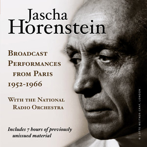 HORENSTEIN, Jascha: Broadcast Performances from Paris (1952-1966)
