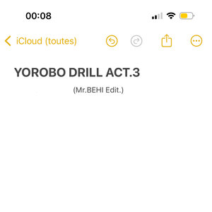 Yorobo Drill Act. 3