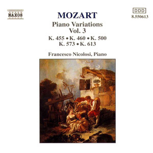 Mozart: Piano Variations, Vol. 3