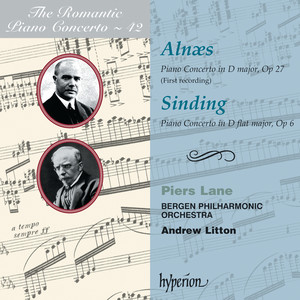 Sinding: Piano Concerto in D-Flat Major, Op. 6 - II. Andante
