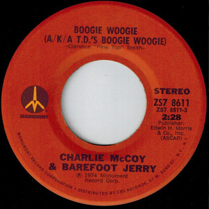 Boogie Woogie (A/K/A T.D.'s Boogie Woogie) / Keep On Harpin'