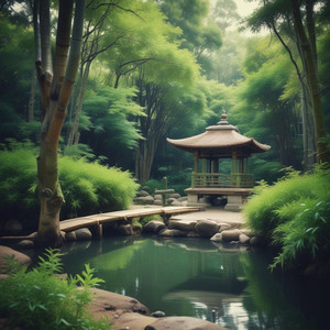 Distant Guzheng on Windy Ridge