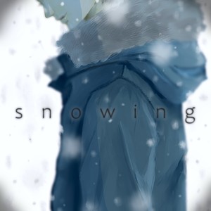 snowing