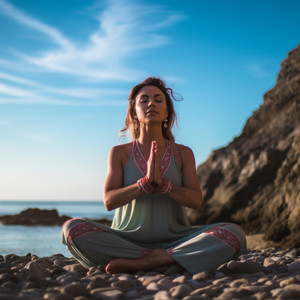 Ondas De Enfoque Melódico Del Océano