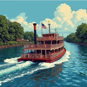 Memphis River Boat