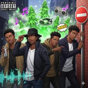 Little Bad (feat. R.V, Space Ninja & Ian Freak) (Explicit)