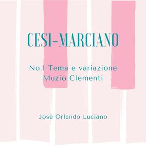 Cesi-Marciano No.1 Tema e variazione Muzio Clementi