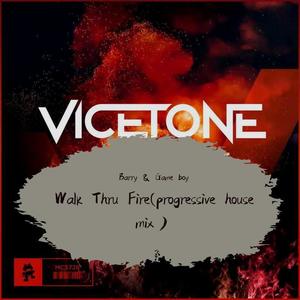 Vicetone-Walk Thru Fire (Barry / Game boy / Vicetone remix|progressive house mix)
