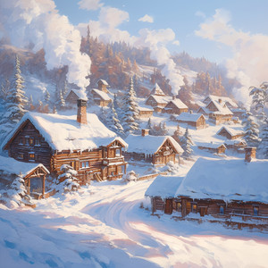 Snowy Village