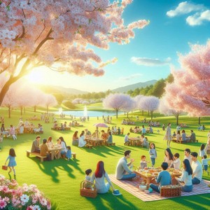 The arrival of spring