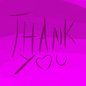 THANK Y♡U