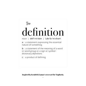 The Definition (Explicit)