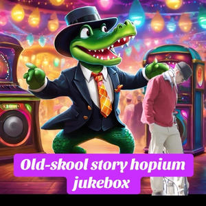 Old-skool story hopium jukebox