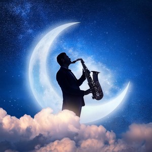 Noche Calmante Con Tonos De Jazz