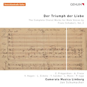 SCHUBERT, F.: Choral Music (Complete) , Vol. 2 (Der Triumph der Liebe) [Camerata Musica Limburg, Schumacher]