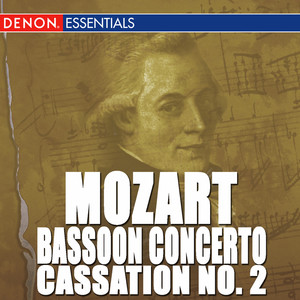 Concerto for Bassoon and Orchestra in B Major, KV 191: III. Rondo - Tempo di Menuetto