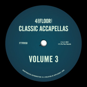 4 To The Floor Accapellas, Vol. 3 (Explicit)