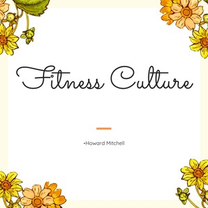 Fitness Culture