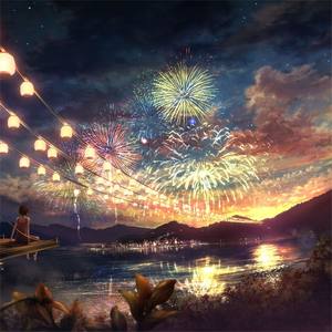 花火のような星